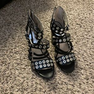 Michael Kors Strappy Chunky Heels